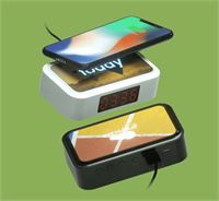 Caricatore Wireless e orologio sveglia